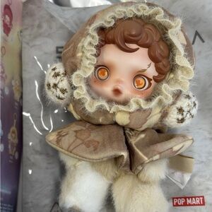 Popmart - Authentic - Skullpanda L'impressionnisme Plush Pendant - Amber